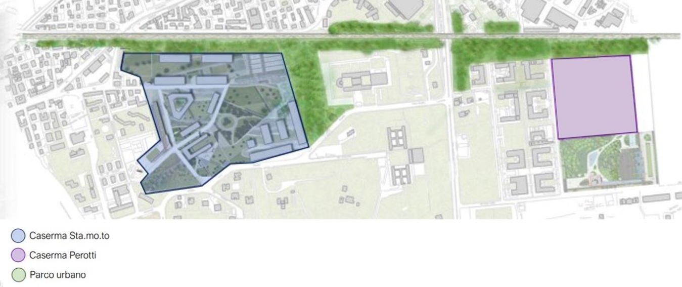 Ex caserme Stamoto e Perotti e Parco urbano