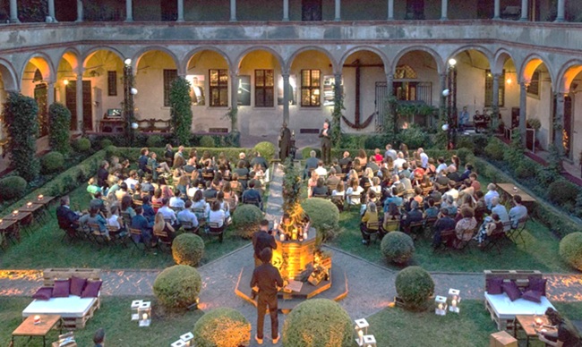Suggestione per la rifunzionalizzazione del chiostro della Porteria