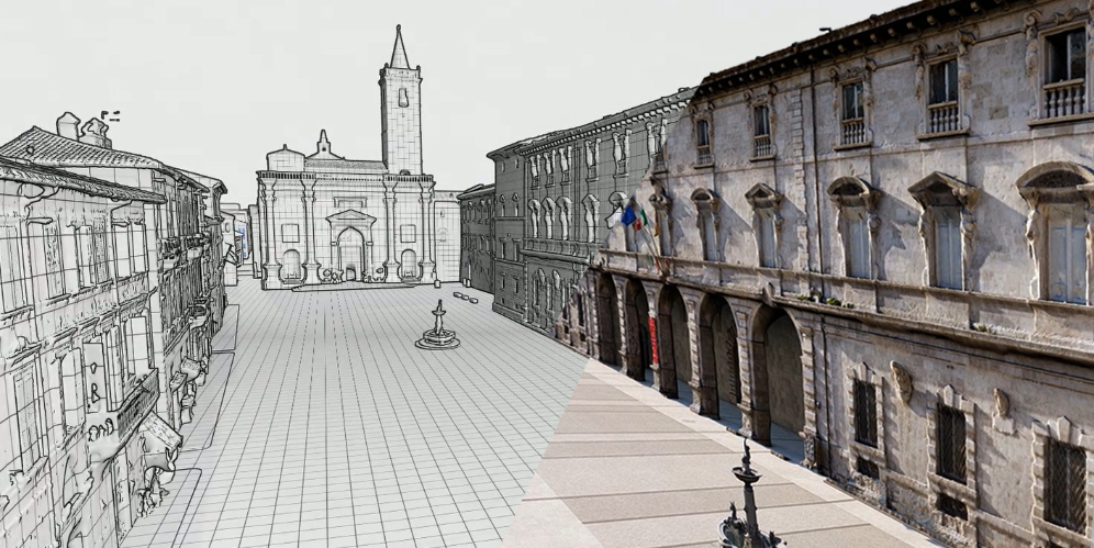 Piazza Arringo digitalizzazione