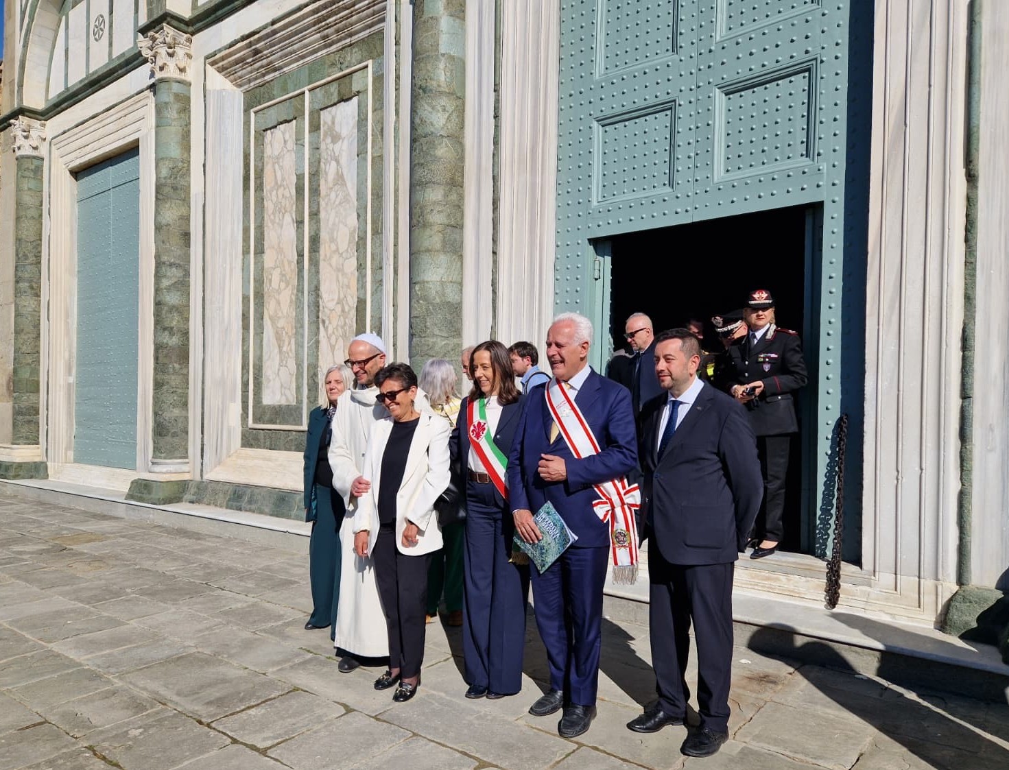 Foto inaugurazione San Miniato al Monte Firenze
