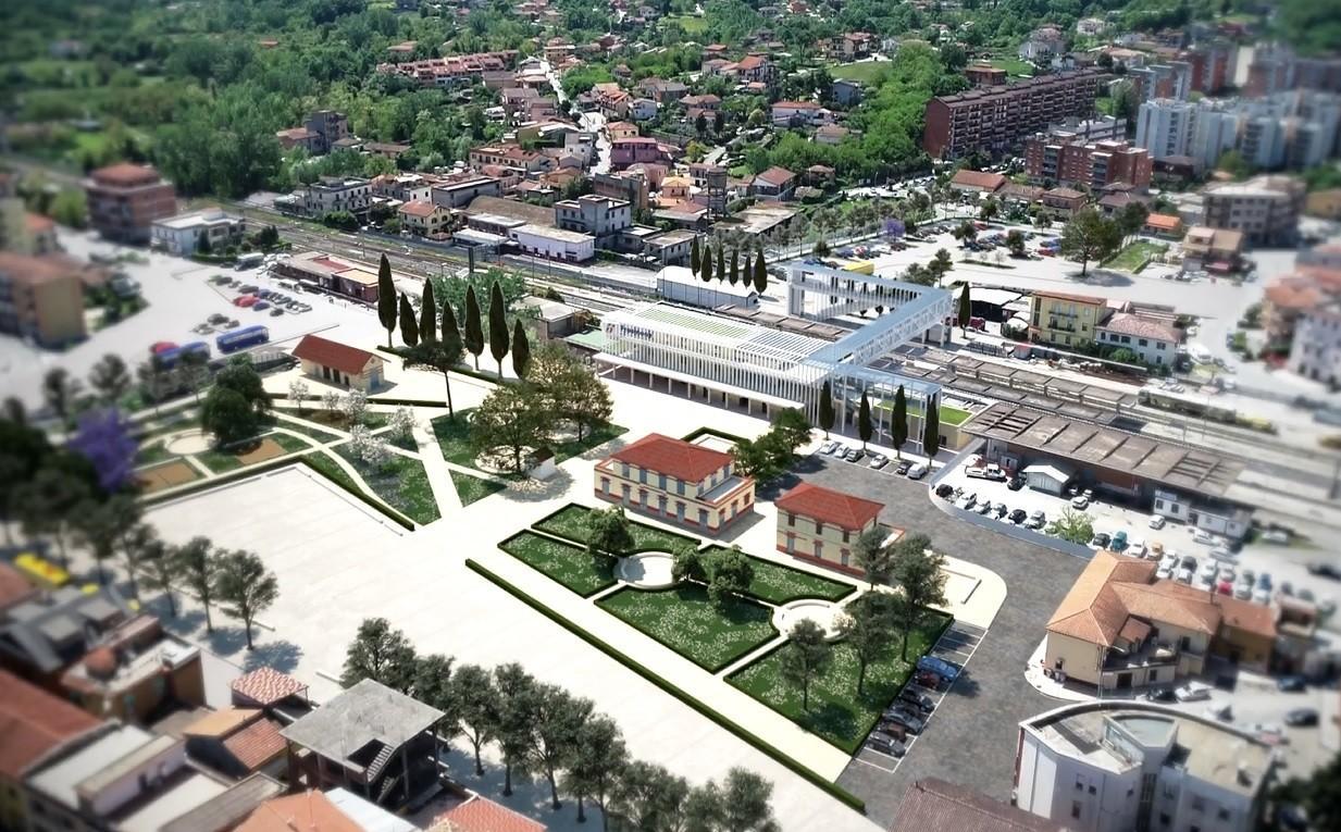 Frosinone, Render Progetto stazione Ex Stefer